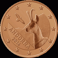1 Cent UNC Andorra